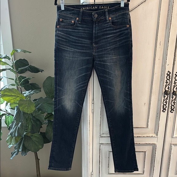 American Eagle Outfitters Other - American Eagle Jeans Mens 30x32 (Tag) Blue Denim Temp Tech Slim Airflex